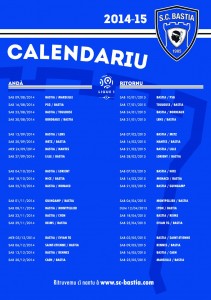 calendrierScBastia