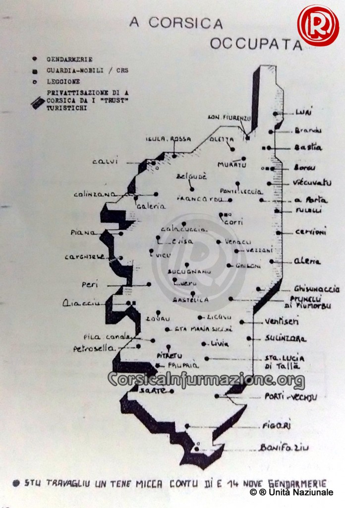 Occupation Militaire année 80 - document flnc.unita-naziunale.org